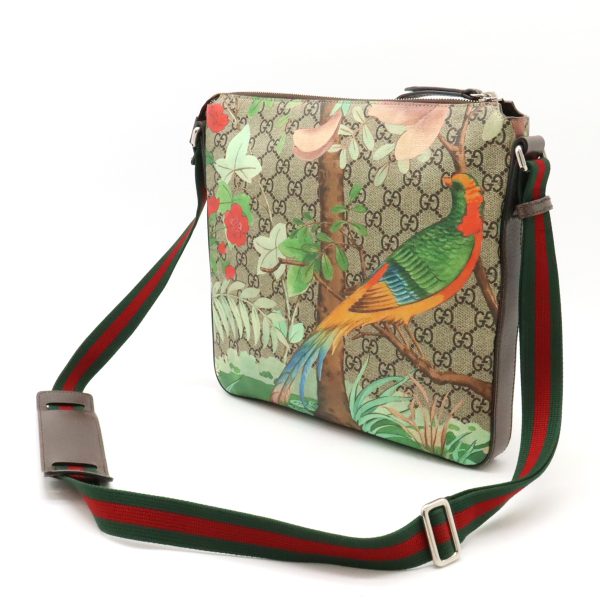 12420154 2 Gucci Tian GG Supreme Shoulder Bag PVC Multicolor