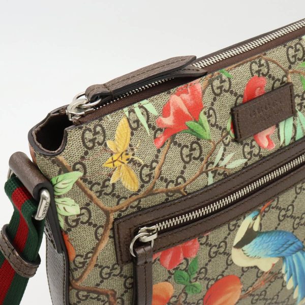 12420154 8 Gucci Tian GG Supreme Shoulder Bag PVC Multicolor