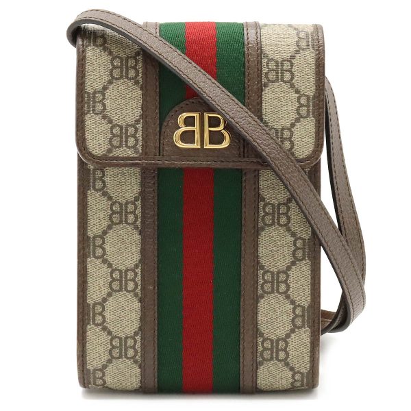 12420305 1 Gucci Hacker Project Phone Bag Brown