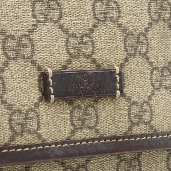 12420392 8 Gucci Gg Supreme Gg Plus Shoulder Bag Khaki