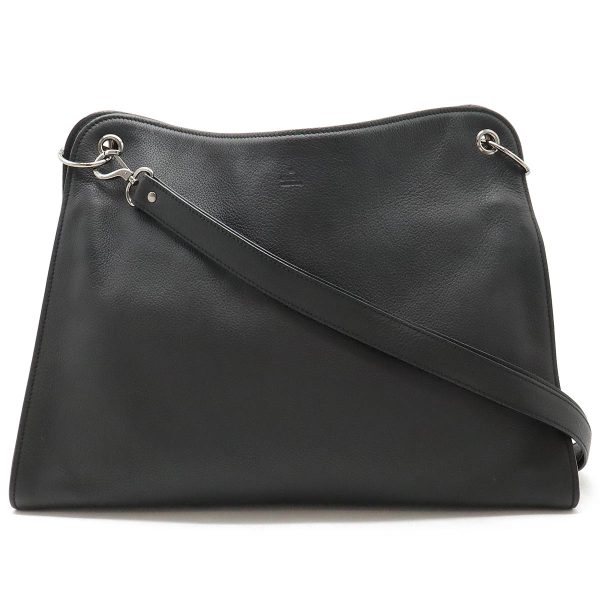 12420483 1 Gucci Leather Shoulder Bag Black