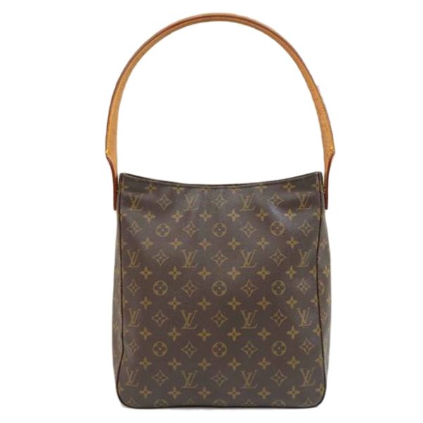 12429 1 Louis Vuitton Looping Monogram Bag Brown