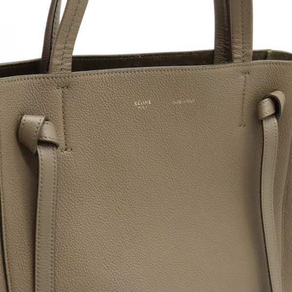 12430689 9 Celine Hippo Phantom Small Tote Bag Greige