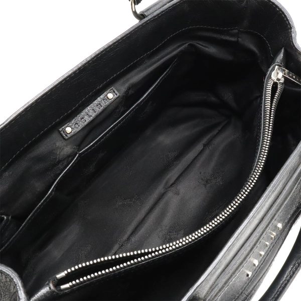 12440305 5 Celine Boogie Leather Handbag Black