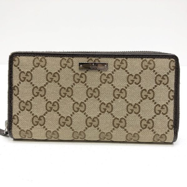 125 20220812 a 2 02 Gucci Line Gg Canvas Round Zipper Long Wallet Line