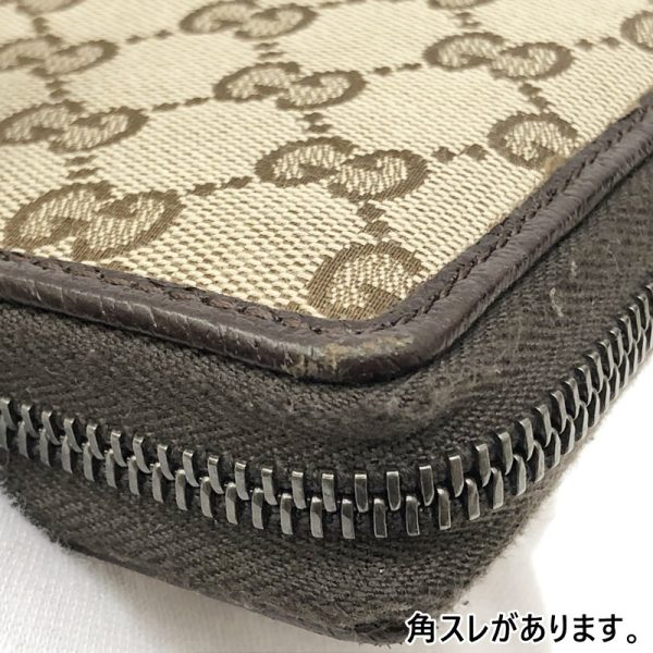 125 20220812 a 2 08 Gucci Line Gg Canvas Round Zipper Long Wallet Line