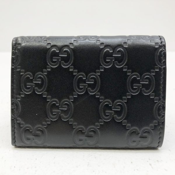 125 20220826 a 3 03 Gucci Avale Tri Fold Wallet Guccisima Line