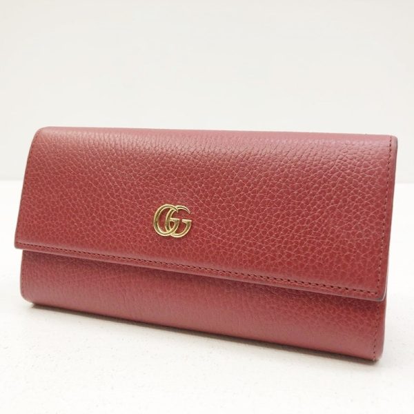 125 20220826 a 4 01 Gucci Round Zipper Long Wallet Gg Marmont Line