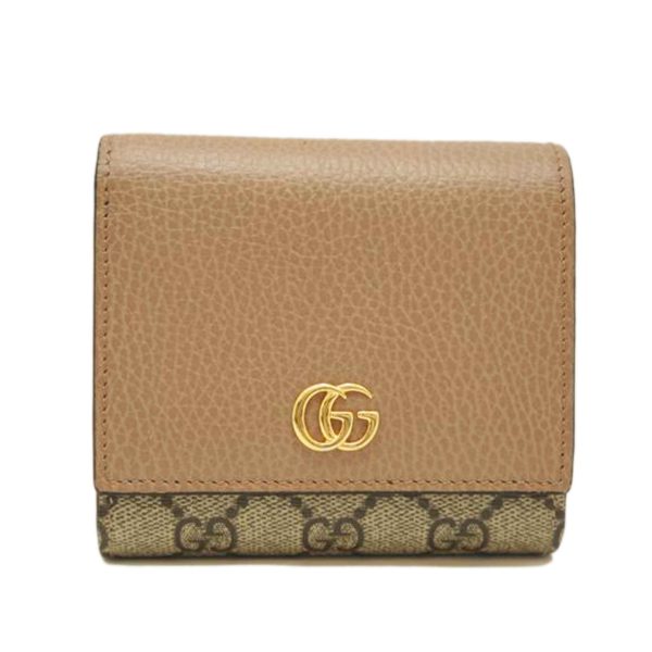 12546 1 Gucci GG Marmont 2 fold Wallet