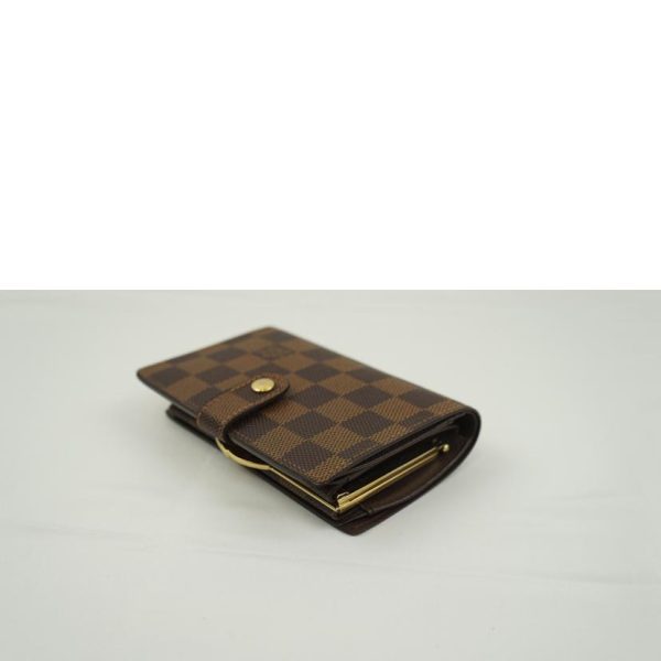 12669 3 Louis Vuitton Viennois Damier Wallet Brown