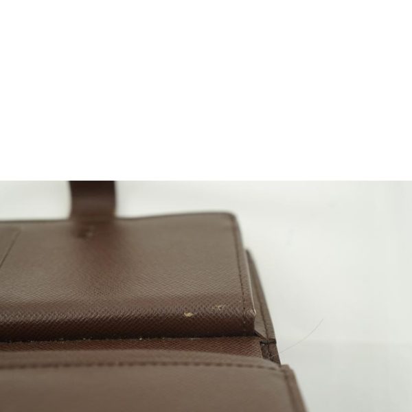 12669 9 Louis Vuitton Viennois Damier Wallet Brown