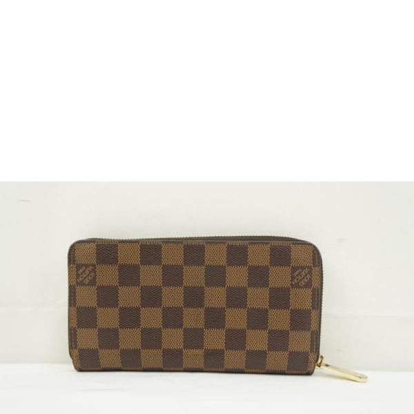 12744 2 Louis Vuitton Zippy Wallet Damier Wallet Ebene