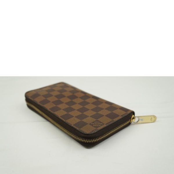 12744 3 Louis Vuitton Zippy Wallet Damier Wallet Ebene