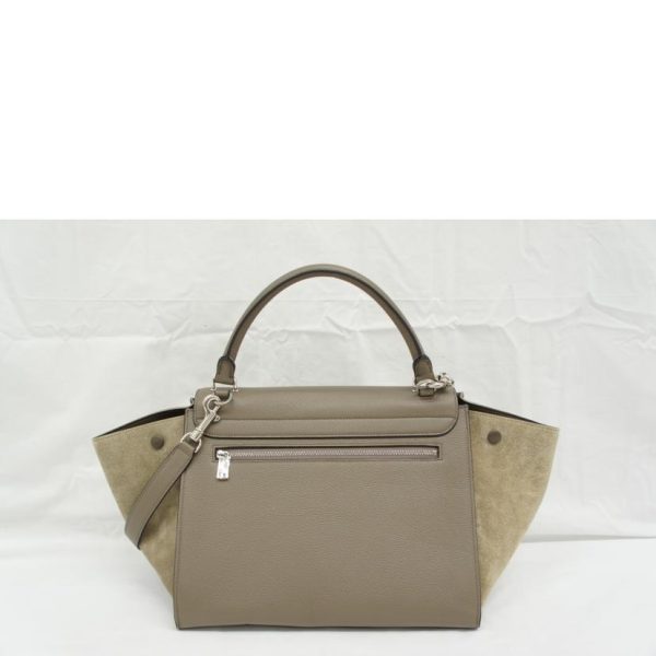 12804 2 Celine Trapeze Small 2WAY Handbag