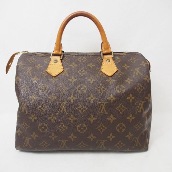 12879 2 Louis Vuitton Speedy 30 Handbag Monogram