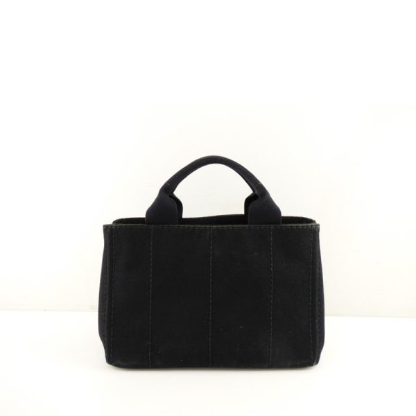 12992 2 PRADA Prada Kanapa Mini Tote Bag Black