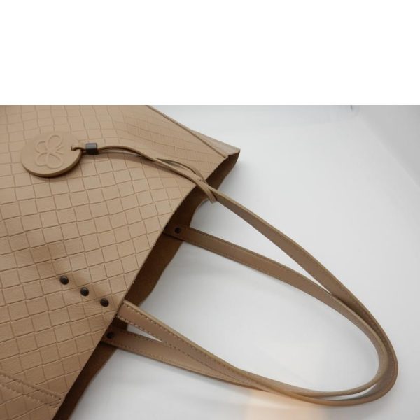 13101 4 Bottega Veneta Intreccio Mirage Bag Pink Beige