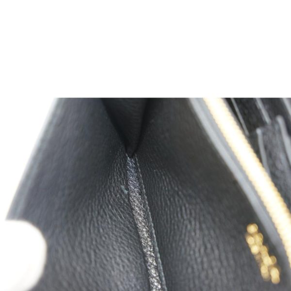 13182 7 Prada Long Wallet with Pass Case Black