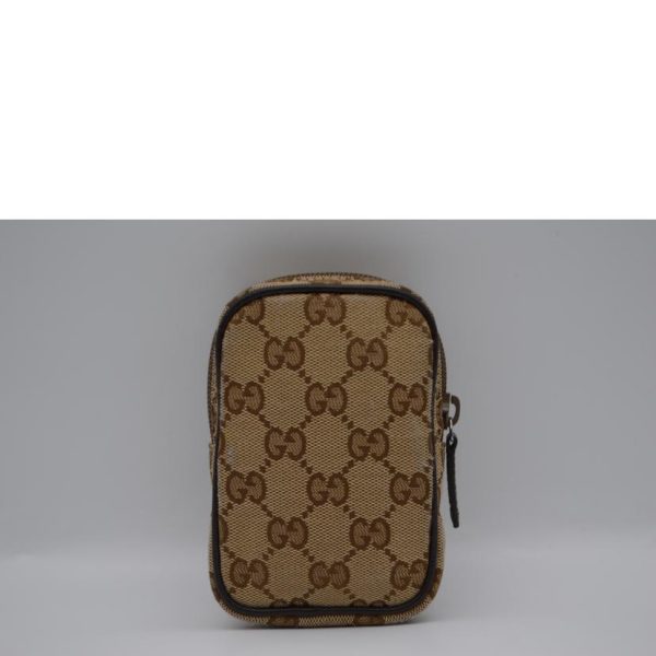 13221 2 Gucci GG Canvas Cigarette Case