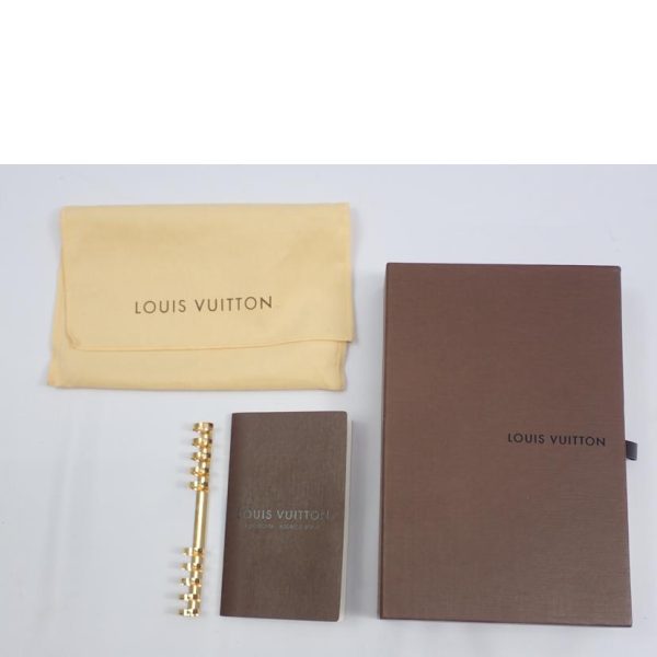 13228 9 Louis Vuitton Agenda Partonnaire PM Monogram Bag Brown