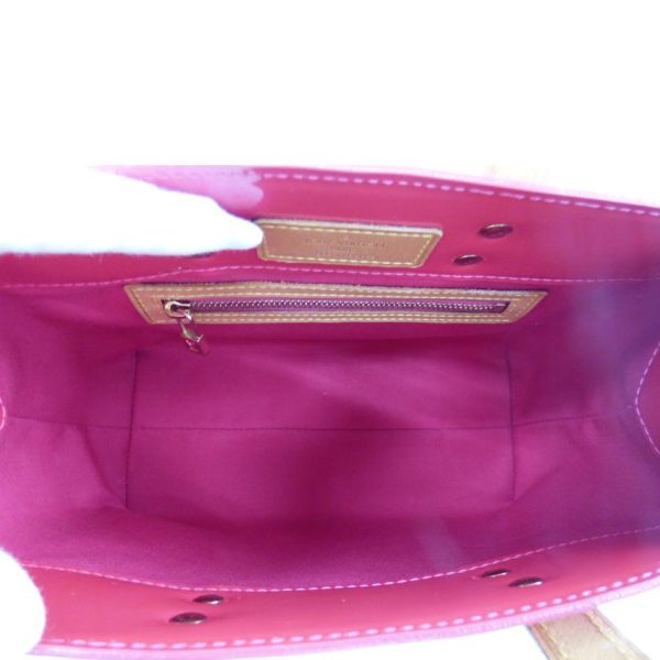 13234 5 Louis Vuitton Lead PM Vernis Handbag Framboise