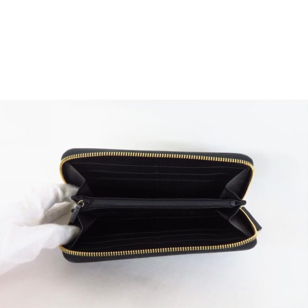 13373 4 GUCCI Interlocking G Round Zipper Long Wallet