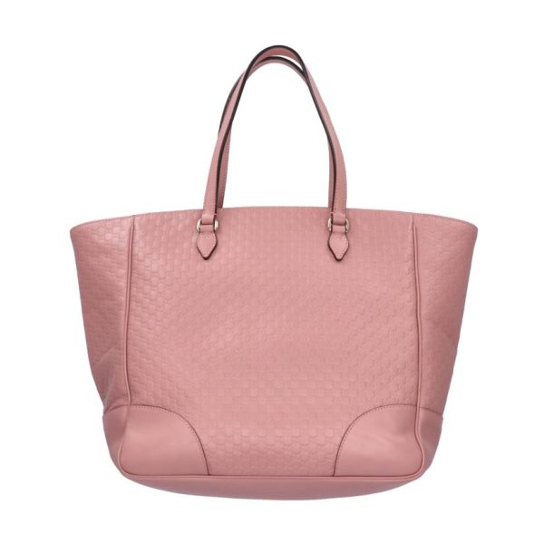 13468 2 GUCCI Micro Guccissima Leather Tote Brie Line Pink