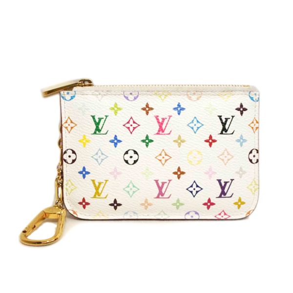 13566 2 Louis Vuitton Pochette Clere Coin Purse Multicolor