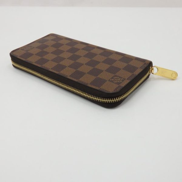 13635 3 Louis Vuitton Zippy Damiel Wallet Pink