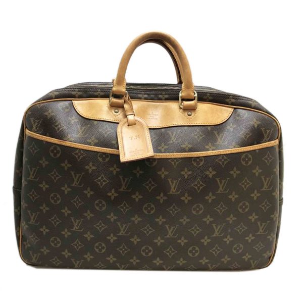 13738 1 LOUIS VUITTON Alize 24 Handbag Monogram Brown