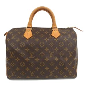 13754 2 Louis Vuitton Pochette Croissant Monogram Shoulder Bag Brown