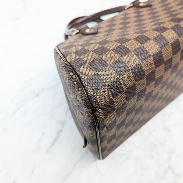 138 15 Louis Vuitton Rivera MM Damier Handbag Brown