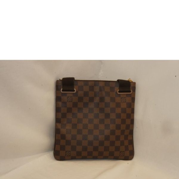 13914 2 Louis Vuitton Pochette Plat Brooklyn Bag Damier