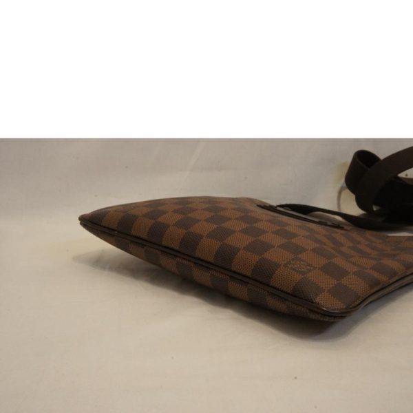 13914 3 Louis Vuitton Pochette Plat Brooklyn Bag Damier