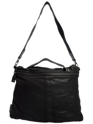 1418038770014 Prada Boston Bag Nylon Leather Black