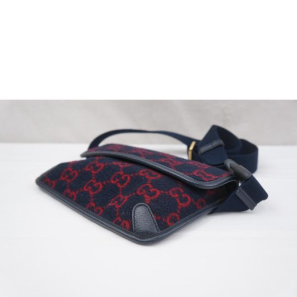 14261 4 Gucci GG Wool Waist Bag