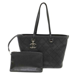 14298 1 Louis Vuitton Monogram V Tote BB Shoulder Bag Leather Noir