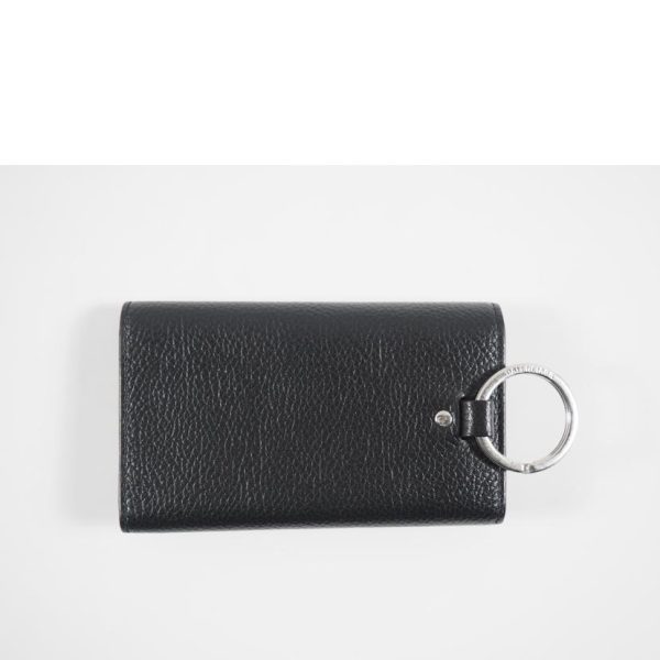 14340 2 Balenciaga 6 Key Case Black