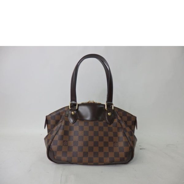 14469 2 Louis Vuitton Verona PM Damier Bag Brown