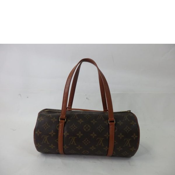 14488 2 Louis Vuitton Papillon Monogram with Pouch Shoulder Bag Brown