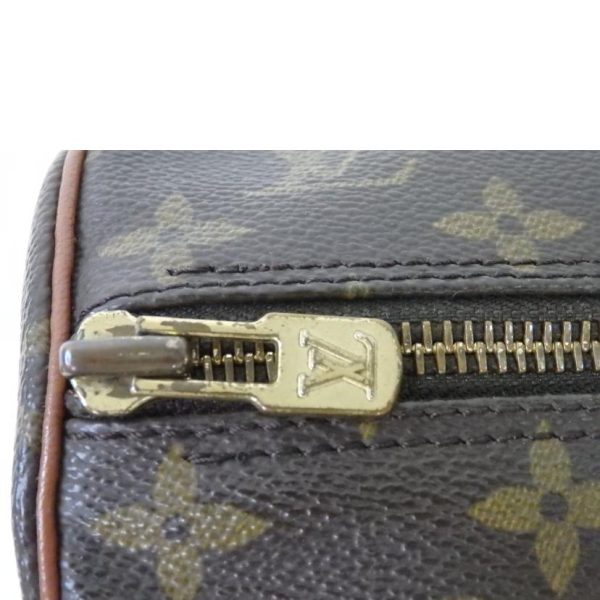 14488 7 Louis Vuitton Papillon Monogram with Pouch Shoulder Bag Brown