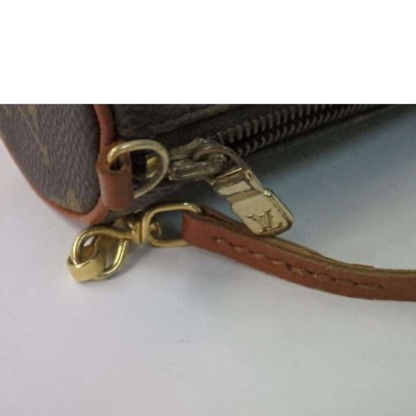 14488 8 Louis Vuitton Papillon Monogram with Pouch Shoulder Bag Brown