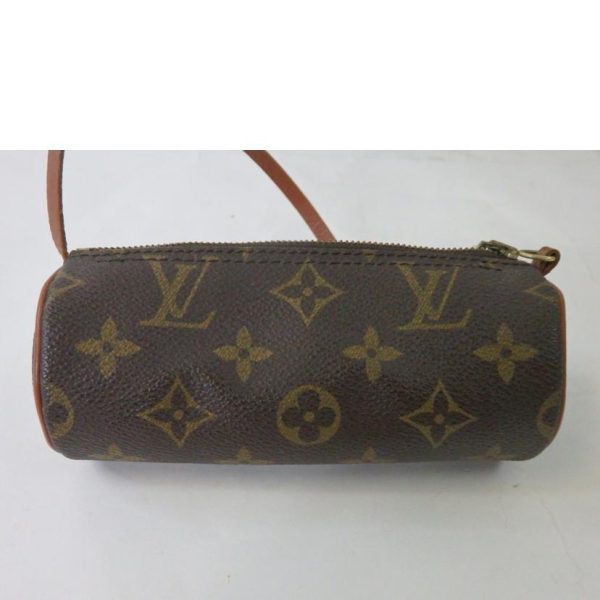 14488 9 Louis Vuitton Papillon Monogram with Pouch Shoulder Bag Brown