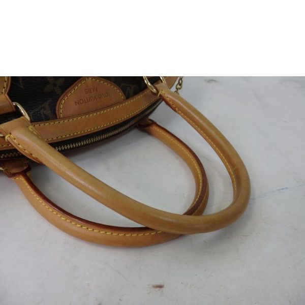 14520 5 Louis Vuitton Tivoli PM Monogram Bag Brown