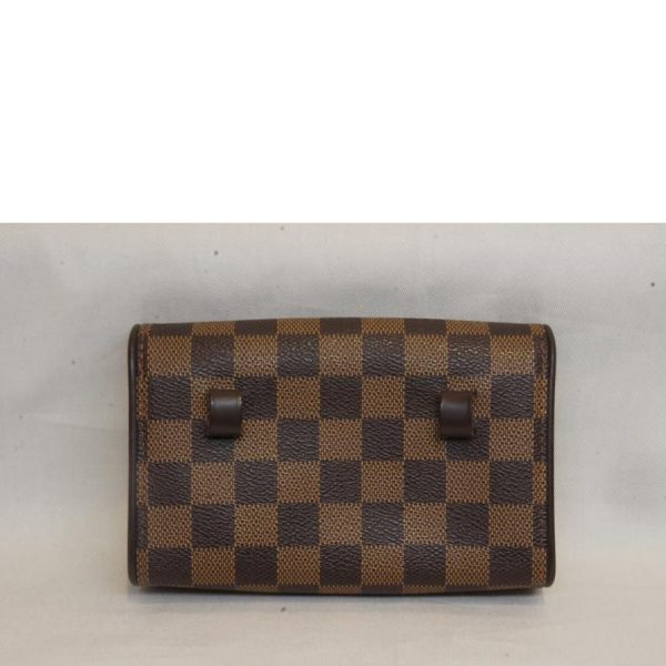 14537 2 Louis Vuitton Pochette Florentine Damier Handbag Brown