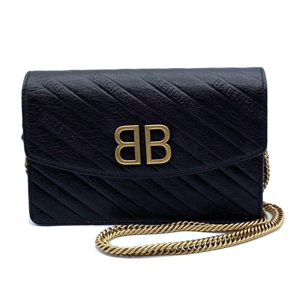 14596 1 Balenciaga Bb Chain Shoulder Bag