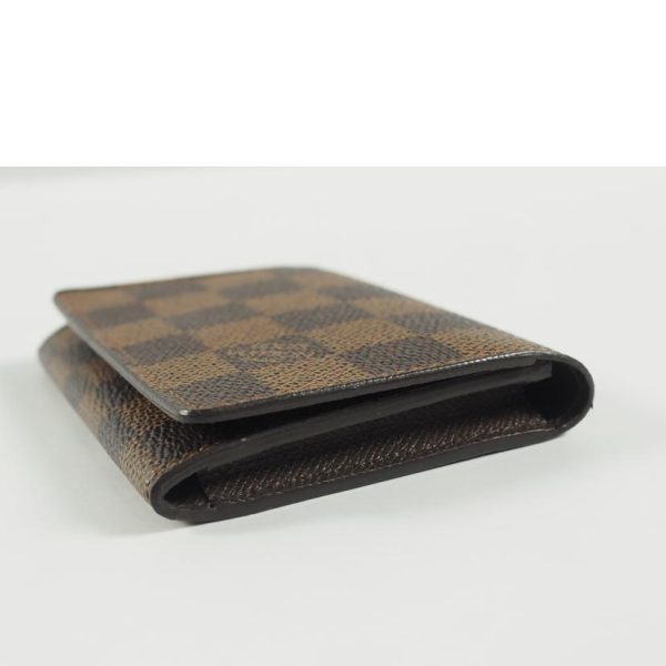 14852 3 Louis Vuitton Anvelop Carte de Visite Damier Ebene Card Case