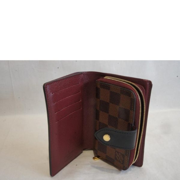 14976 4 Louis Vuitton Juliet Damier Wallet Brown