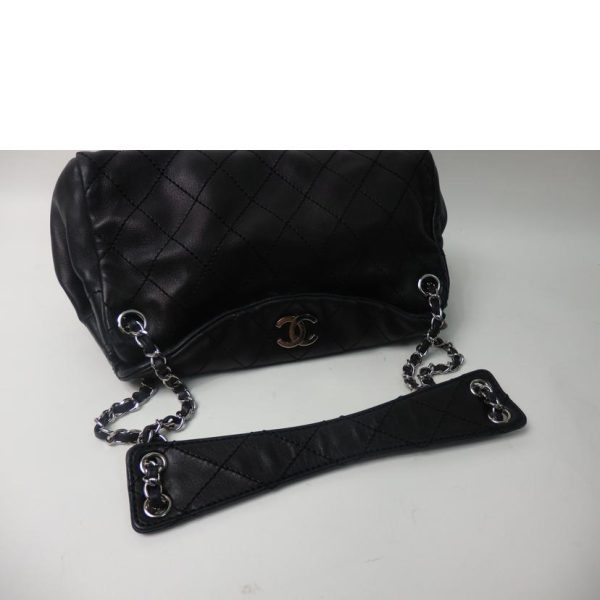 15082 4 Chanel Wild Stitch Matelasse Chain Shoulder Bag Lambskin