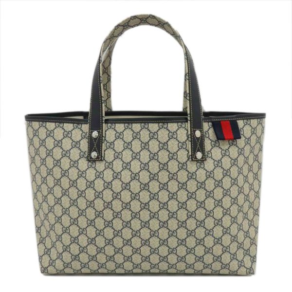 15092 1 Gucci GG Plus Supreme Canvas Tote Bag